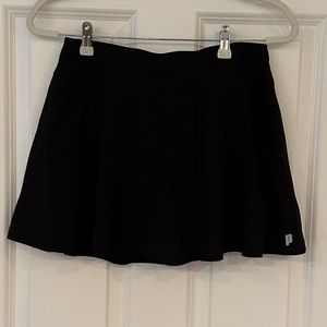 Prince black tennis skirt size M